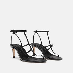 Zara strappy heels sandals